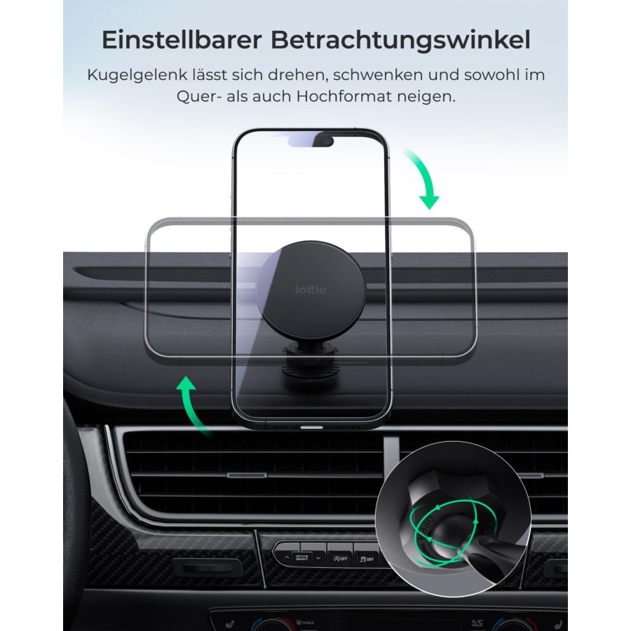 iOttie iTap 3 MagSafe Flush Mount with Magnetic Ring Adapter #4