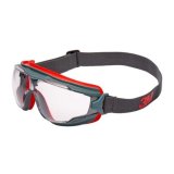 3M Goggle Gear 500 Vollsicht Schutzbrille rot GG501 #2