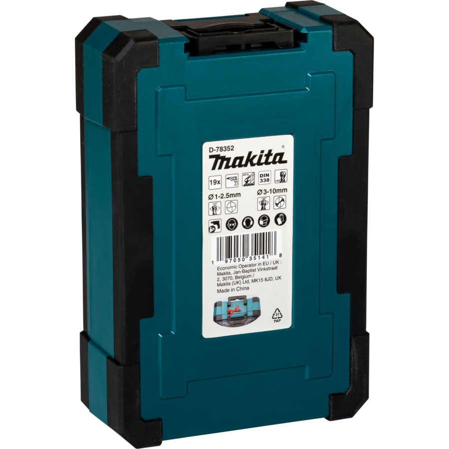 Makita D-78352 Metallbohrer-Set HSS-GS 19-tlg. #2