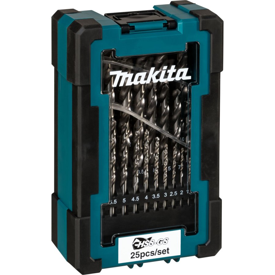 Makita D-78368 Metallbohrer-Set HSS-GS 25-tlg. #1