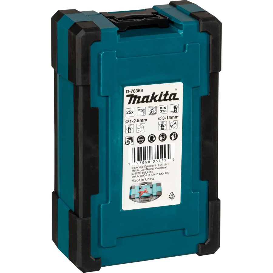 Makita D-78368 Metallbohrer-Set HSS-GS 25-tlg. #2