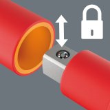 Wera 410 i VDE B RA VDE-isoliert Quergriff- 3/8 #5