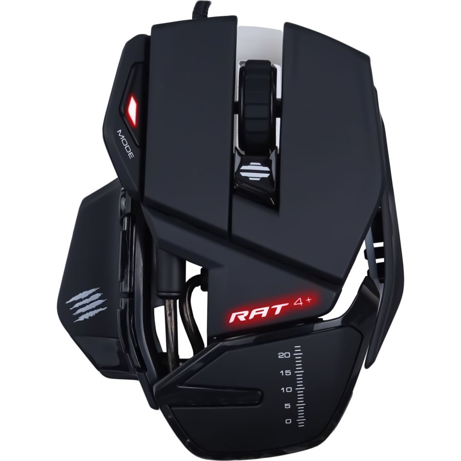 MadCatz R.A.T. 4+ Black Optical Gaming Mouse #1