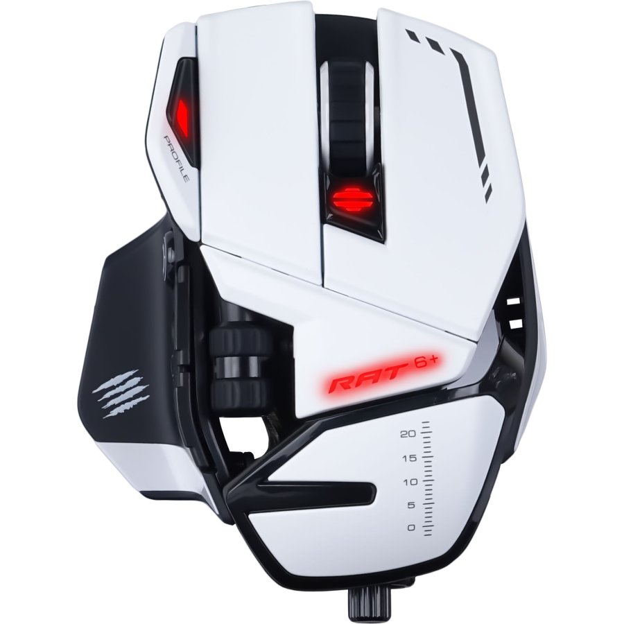 Mad Catz R.A.T. 6+ mus Hjre hnd USB Type-A Optisk 12000 dpi #1