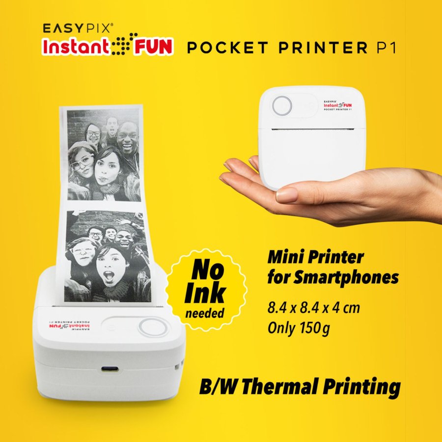 Easypix InstantFUN P1 Pocket Printer #11
