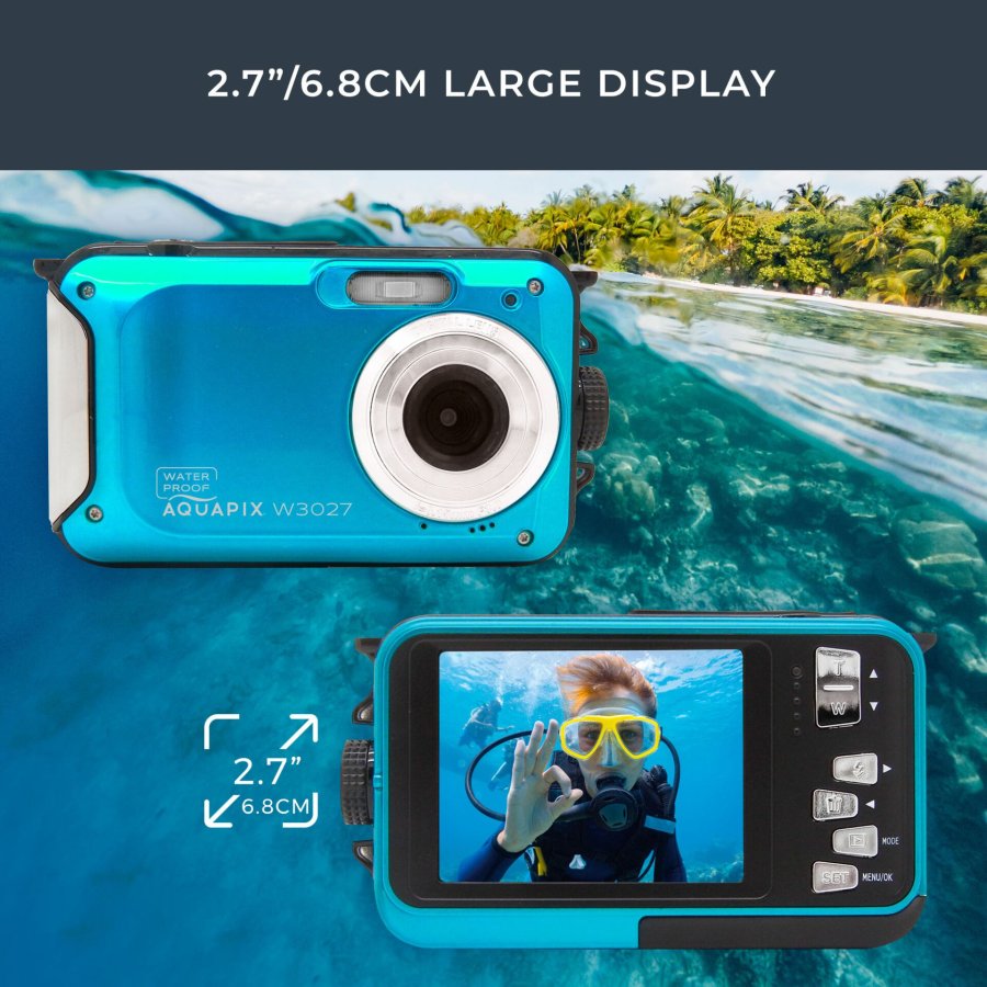 Easypix Aquapix W3027 Wave Iceblue #6
