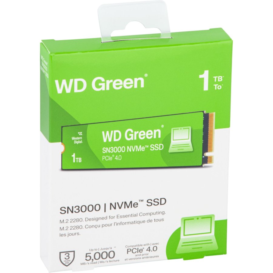 Western Digital Green SSD    1TB M.2 2280 PCI 4.0 SN3000 #1