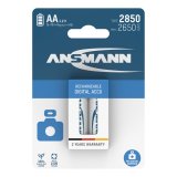 1x2 Ansmann NiMH rech. battery 2850 Mignon AA 2650 mAh DIGITAL #1