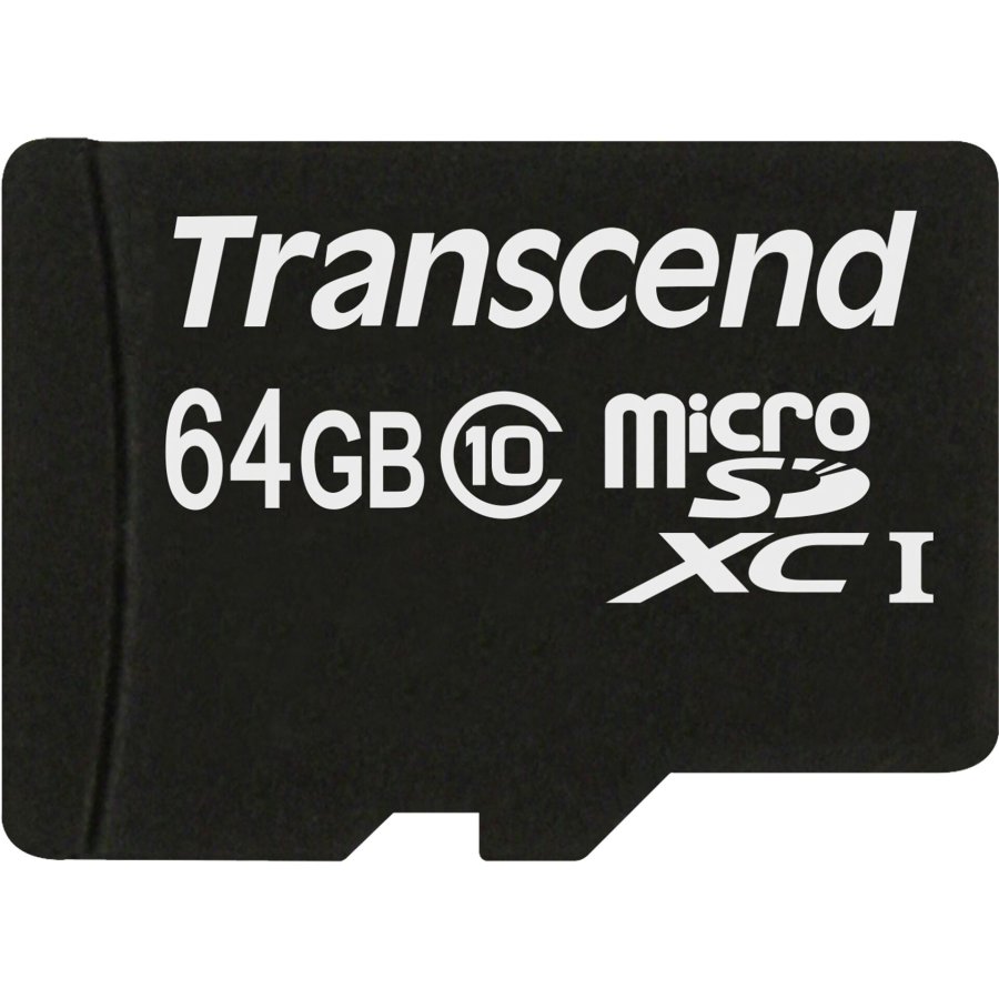 Transcend microSDXC         64GB Class 10 + SD Adapter #1