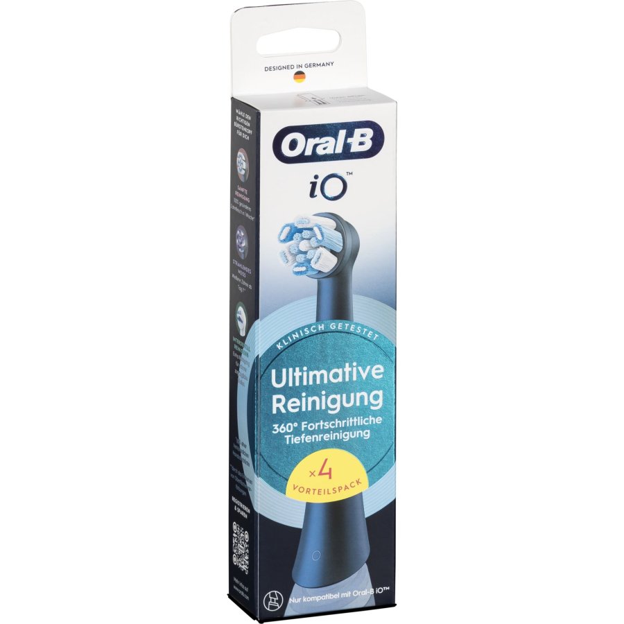 Oral-B iO Aufsteckbürsten Ultimative Reinigung Black   4er #1