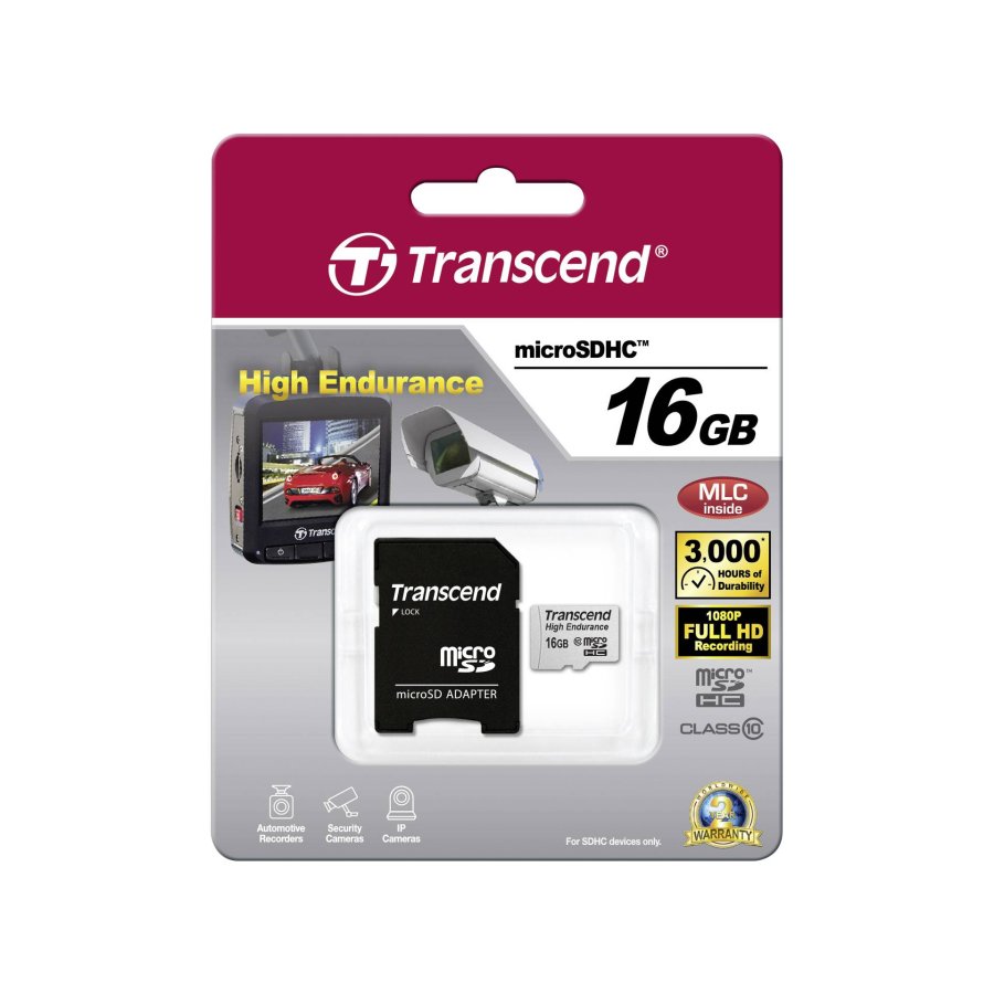 Transcend microSDHC         16GB Class 10 MLC High Endurance #2