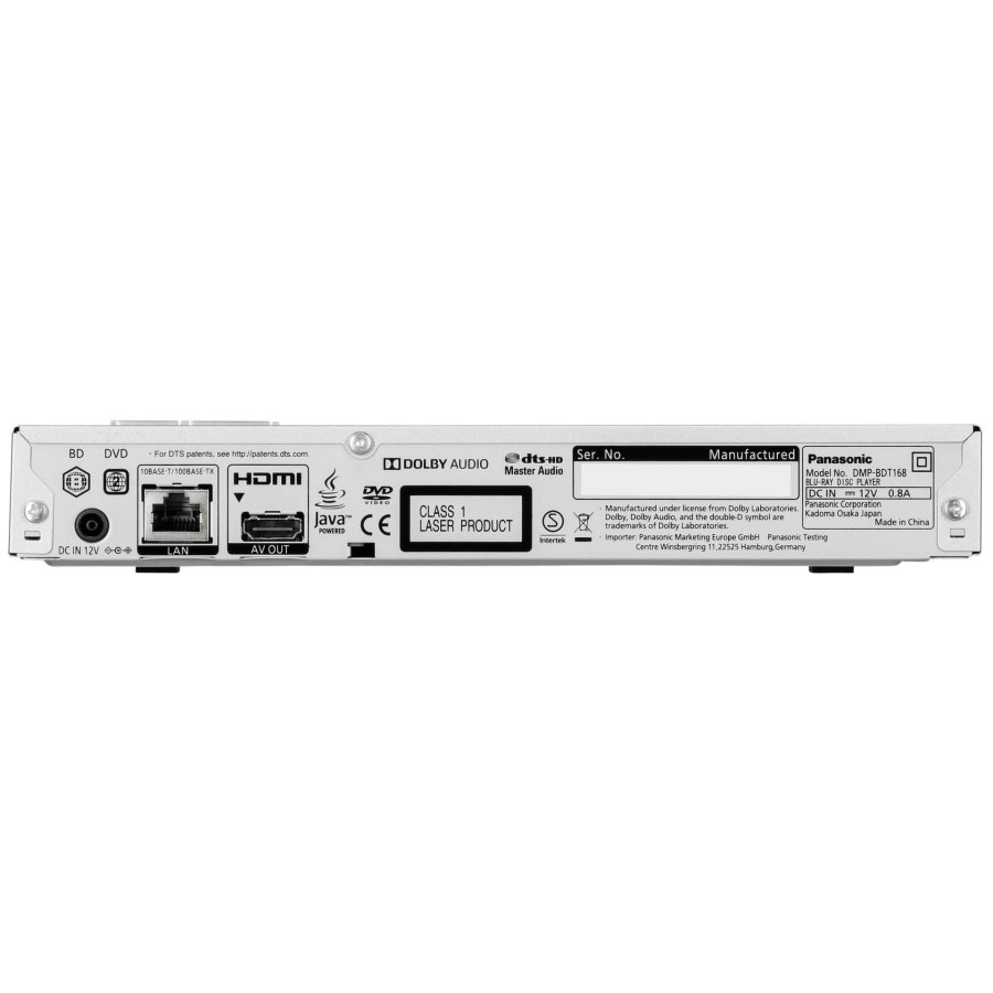 Panasonic DMP-BDT168EG silver #3