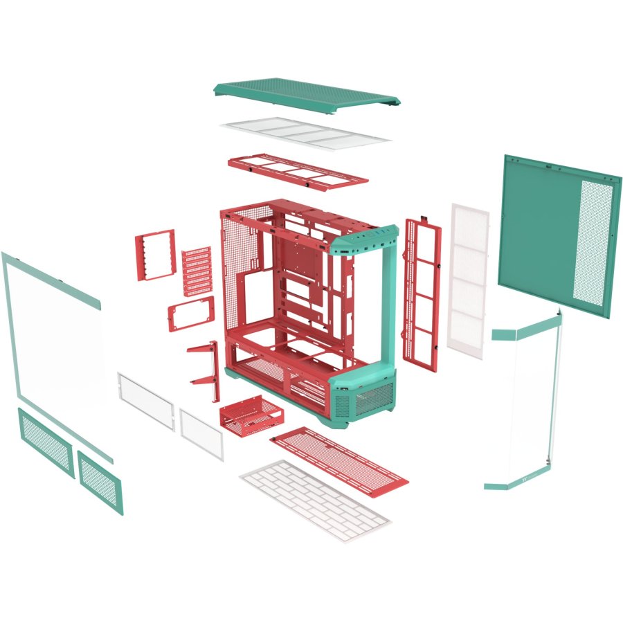Thermaltake View 600 TG Mint Strawberry #13