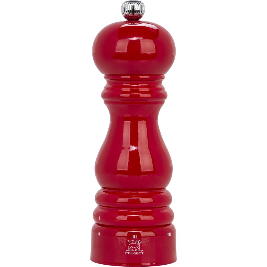 Peugeot Paris Pfefermühle 18 cm uSelect rot lackiert Holz #1
