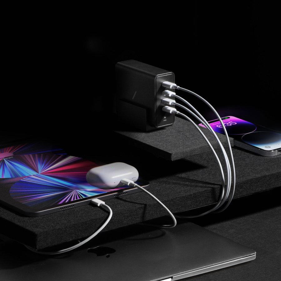 Native Union 140W Type-C PD GaN Fast Desktop Charger Black #10