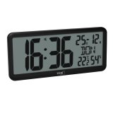 TFA 60.4525.01   schwarz Digitale Funkuhr mit Raumklima #1