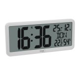 TFA 60.4525.02   weiß Digitale Funkuhr mit Raumklima #1