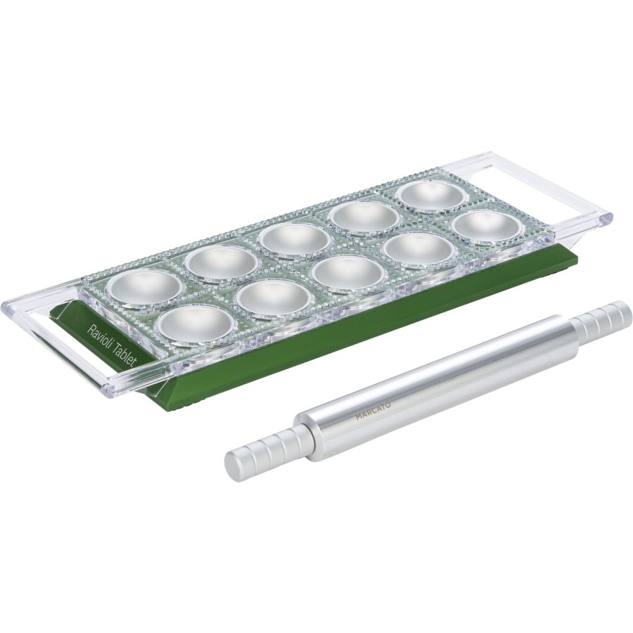 Marcato Ravioli Tablet grün Ravioliform #1