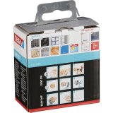 Tesa Smooz Klebehaken 40318 verchromt, rundes Design #2