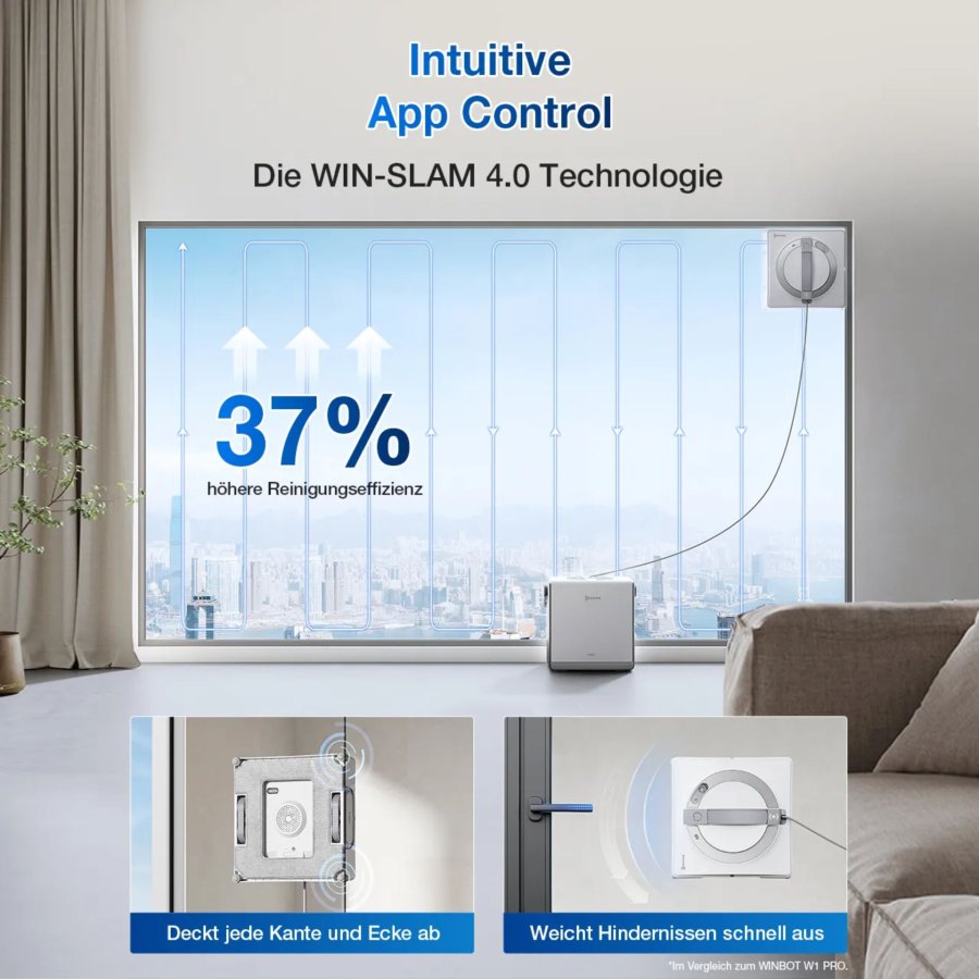Robot do mycia okien Ecovacs Winbot W2 Pro Omni #7