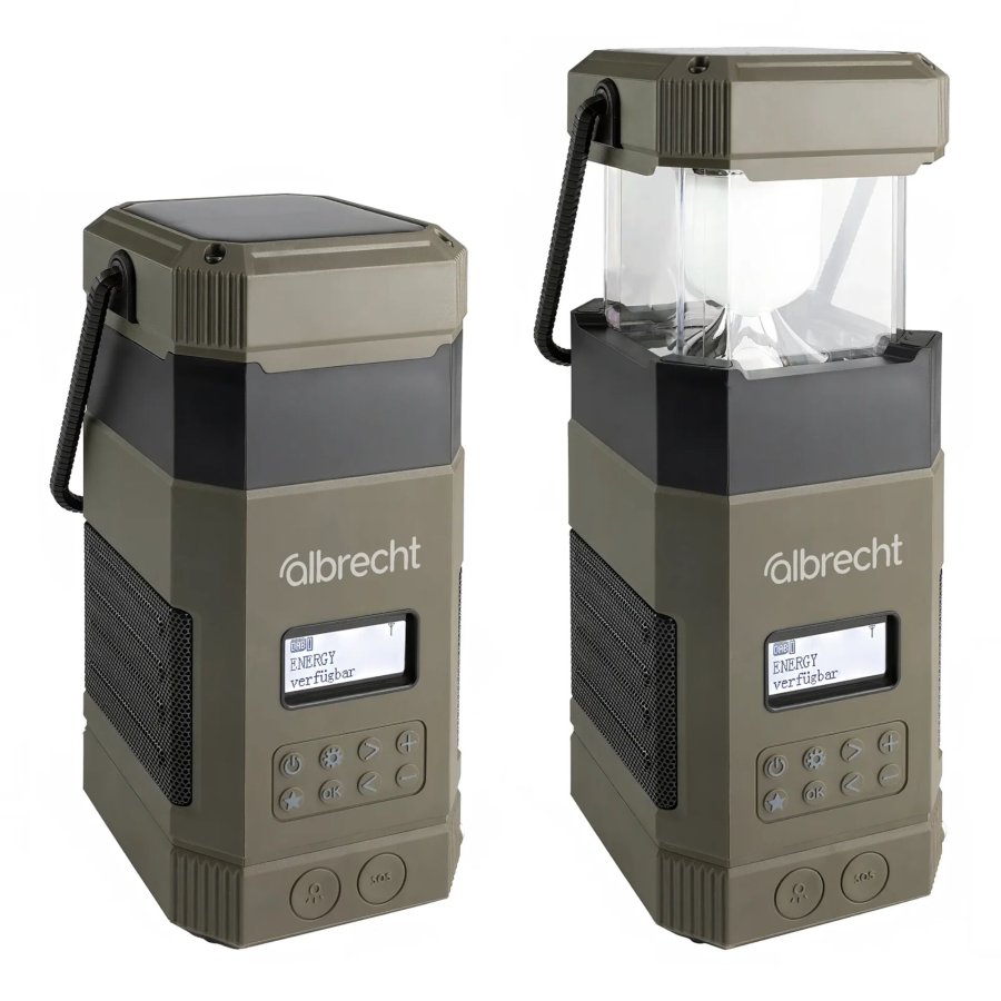 Albrecht DR 114 DAB+ Outdoor- Radio mit Camping-Lampe #2