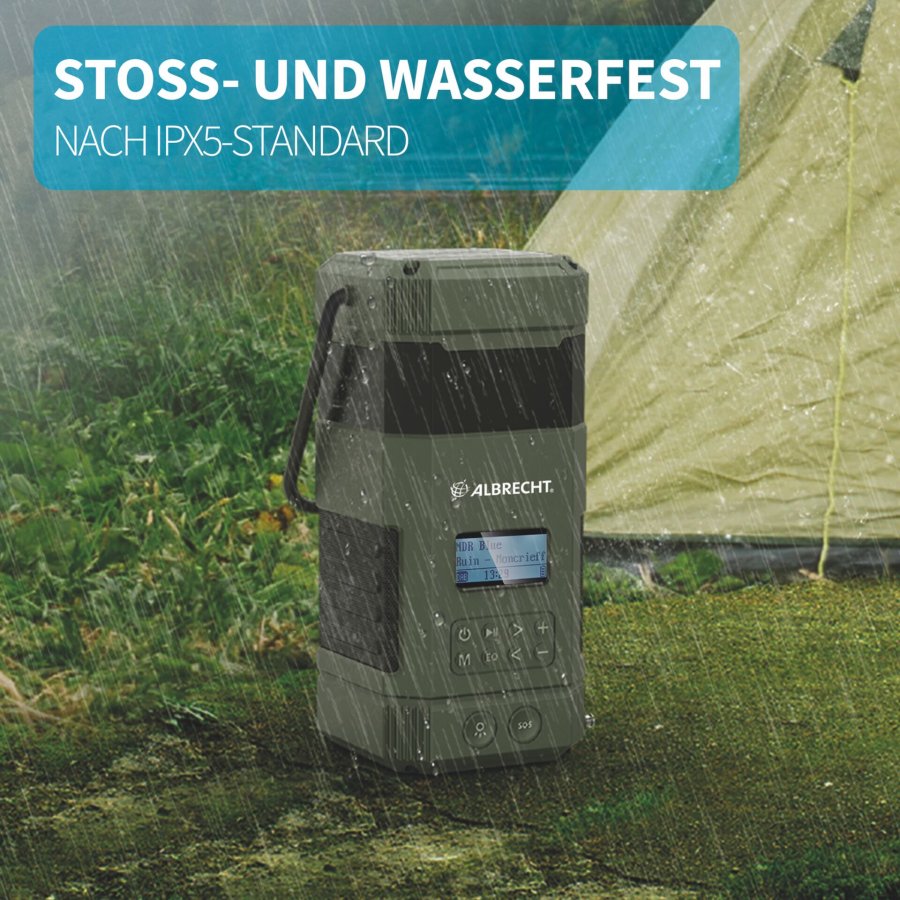 Albrecht DR 114 DAB+ Outdoor- Radio mit Camping-Lampe #5