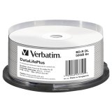 1x25 Verbatim BD-R Blu-Ray 50GB 6x Speed thermal printable CB #1