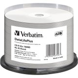 1x50 Verbatim CD-R 80 / 700MB 52x white wide thermal printable #1