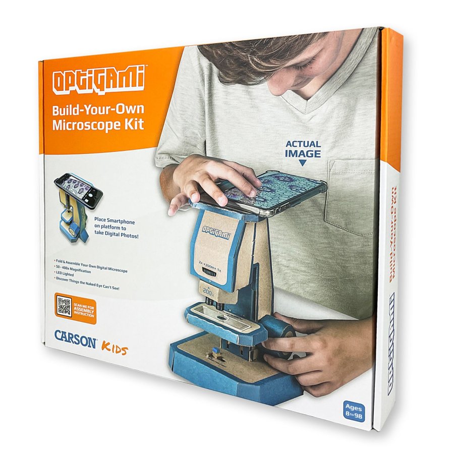 Carson OG-100 Optigami DYI Cardboard Microscope #1