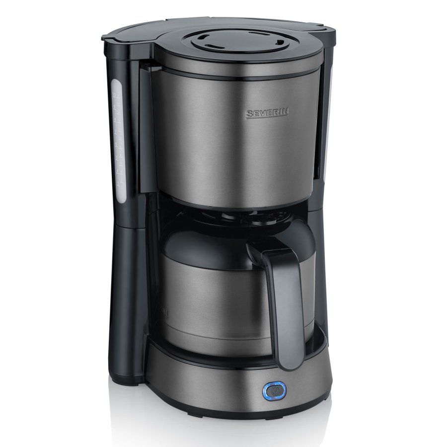 Severin KA 9343  Dark Inox mit Thermoskanne #1