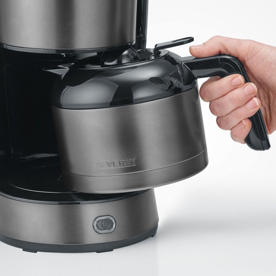 Severin KA 9343  Dark Inox mit Thermoskanne #7
