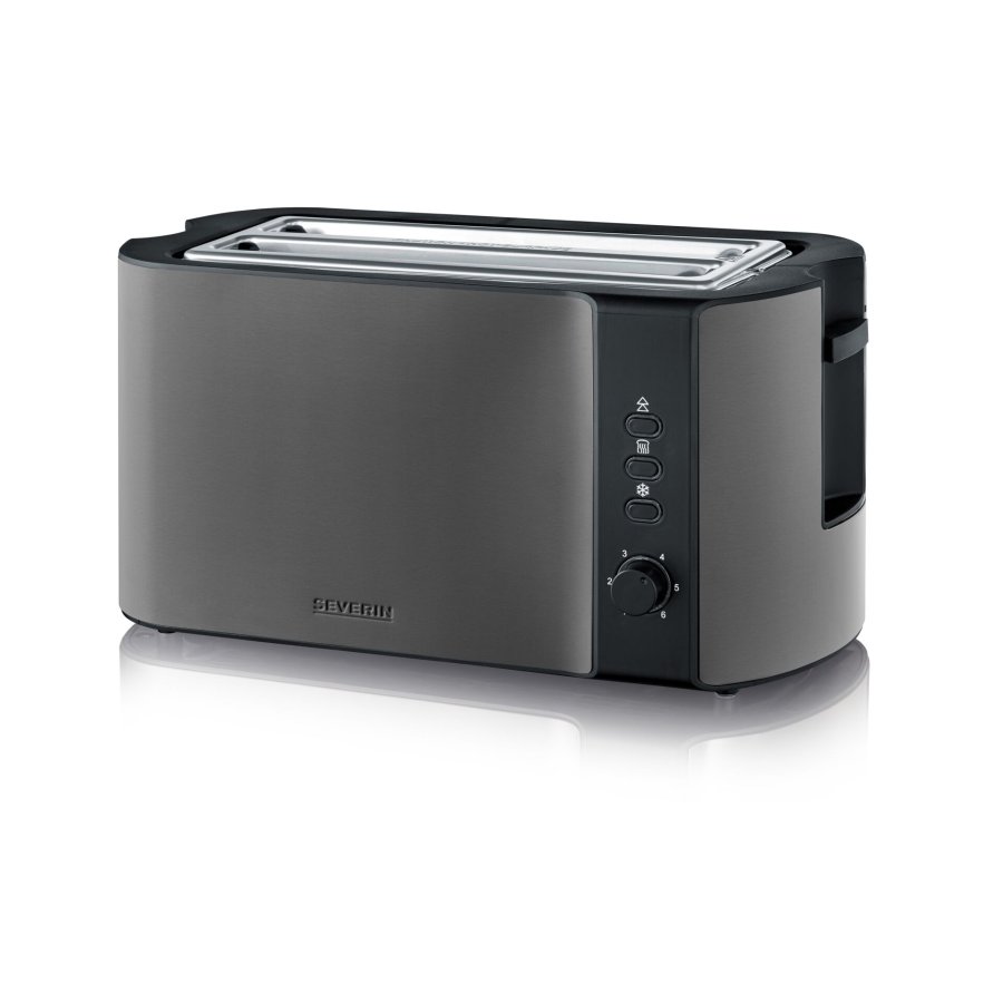 Severin AT 9341  Dark Inox Langschlitztoaster #1
