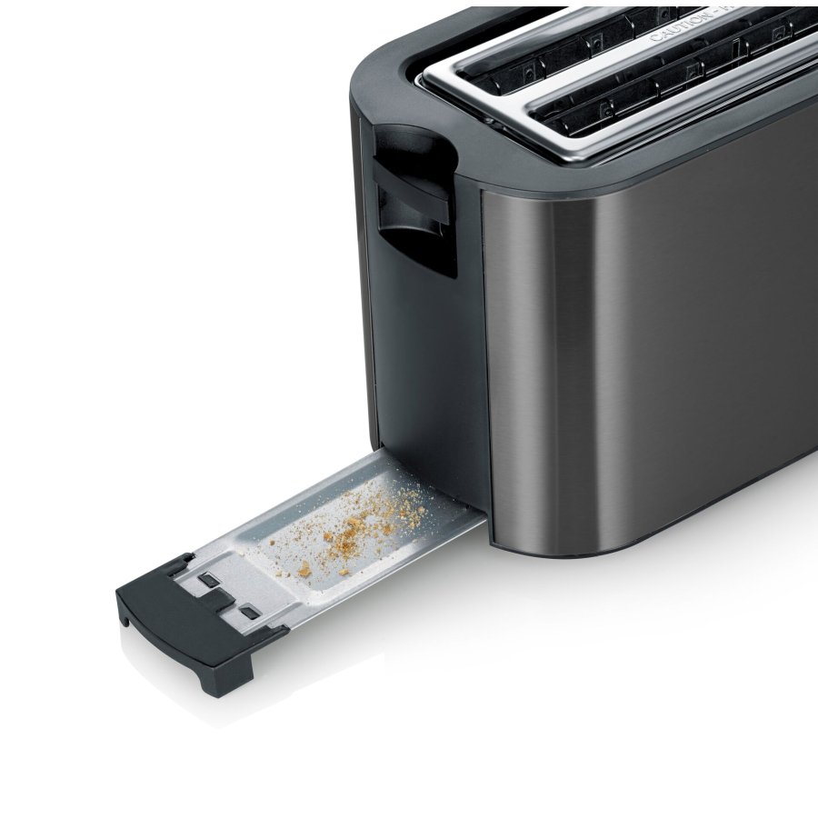 Severin AT 9341  Dark Inox Langschlitztoaster #5