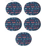 Bosch EXP O780 Foil Schleiffol. Set,150mm,55St #2