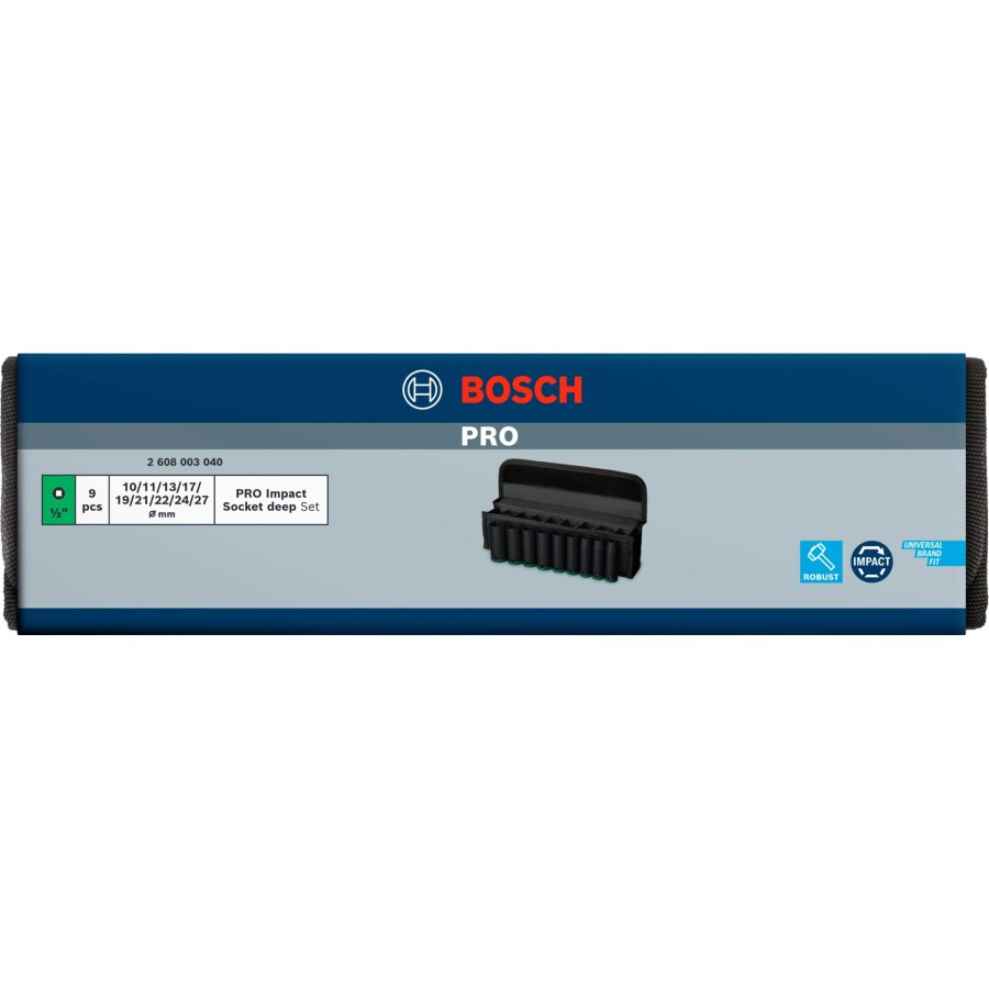 Bosch PRO Impact Steckschlüssel- einsatz-Set #4