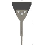 Bosch PRO SDS plus Bodenschaber 130x290mm #3