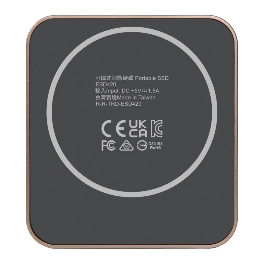 Transcend Portable SSD       4TB Magnetic R/W 2000/2000 Rose Gold #3
