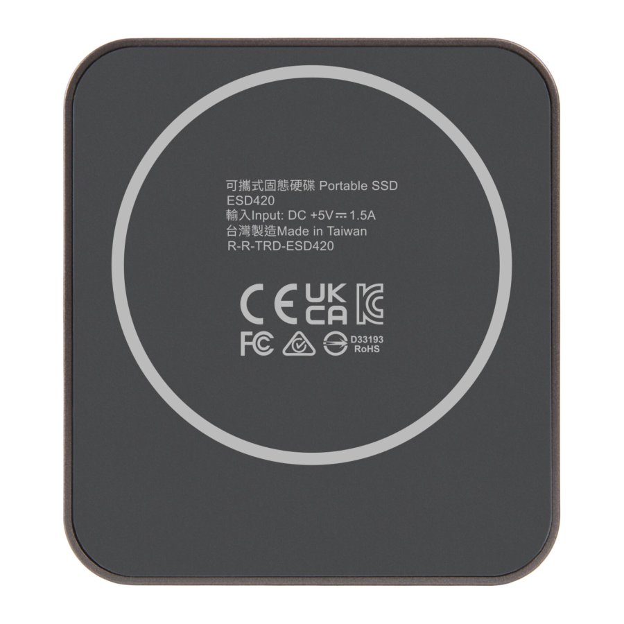 Transcend Portable SSD       2TB Magnetic R/W 2000/2000 Iron Gray #3