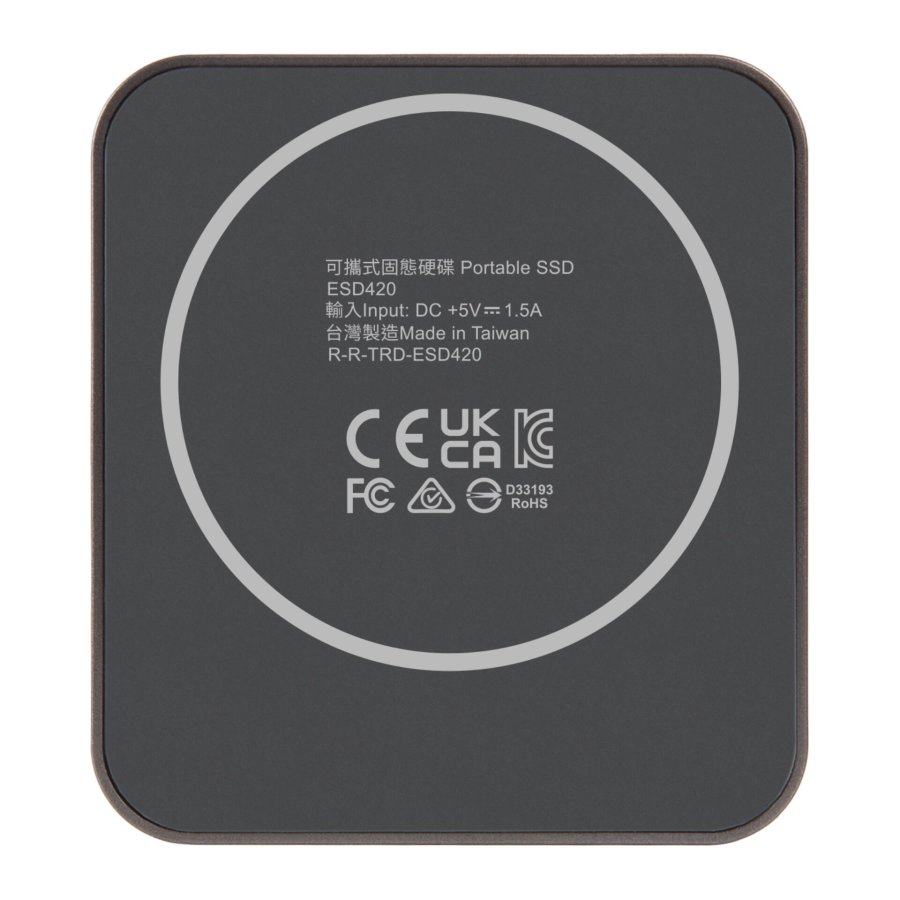 Transcend Portable SSD       4TB Magnetic R/W 2000/2000 Iron Gray #3