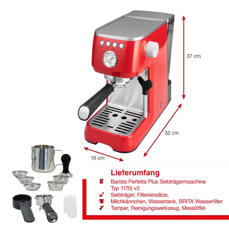 Solis Barista Perfetta Plus 1170 v2                           rot #7