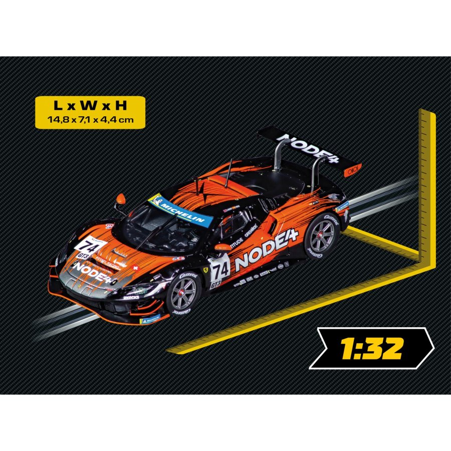 Carrera Digital 132 Ferrari 296 GT3 Kessel Racing, No.74 #3