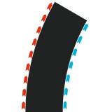 Carrera Hybrid Curves Radius 2 30° (2x L, 2x R) #1
