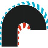 Carrera Hybrid Hairpin Curve 180° L/R #2