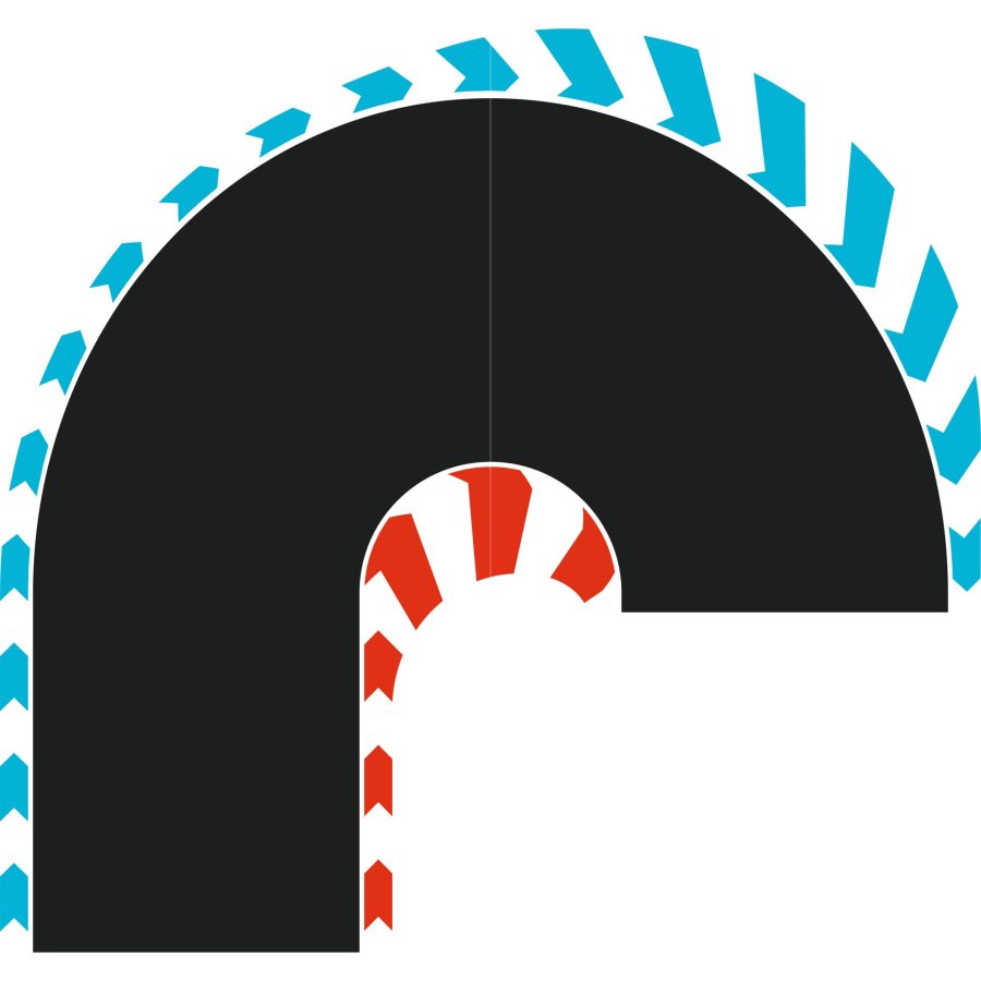 Carrera Hybrid Hairpin Curve 180° L/R #2