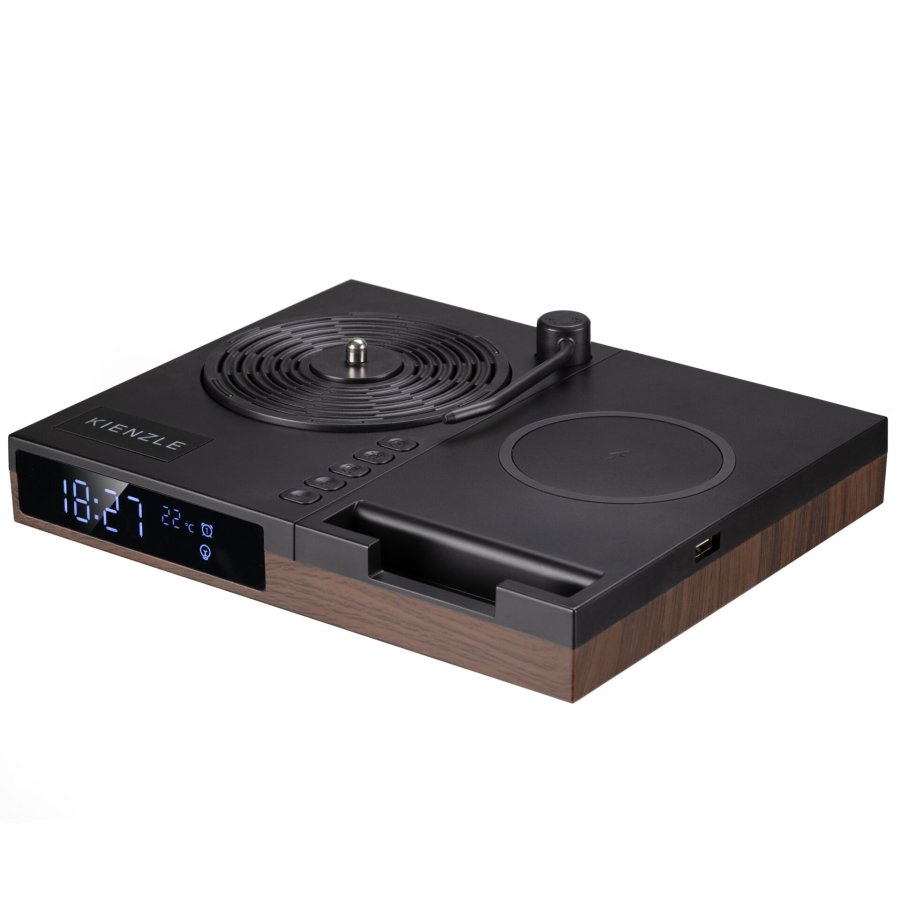 KIENZLE Alarm Clock wireless charging station BT Speaker #3