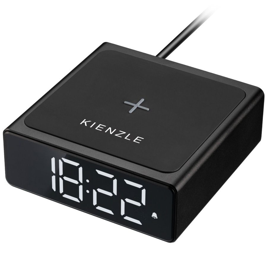 KIENZLE Digital Alarm Clock with wireless charging station #1