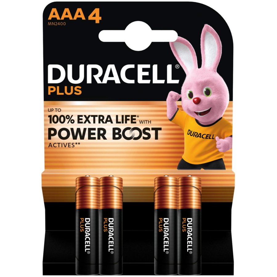 1x4 Duracell Plus Power Boost Micro MN2400 AAA LR03 1,5V #1