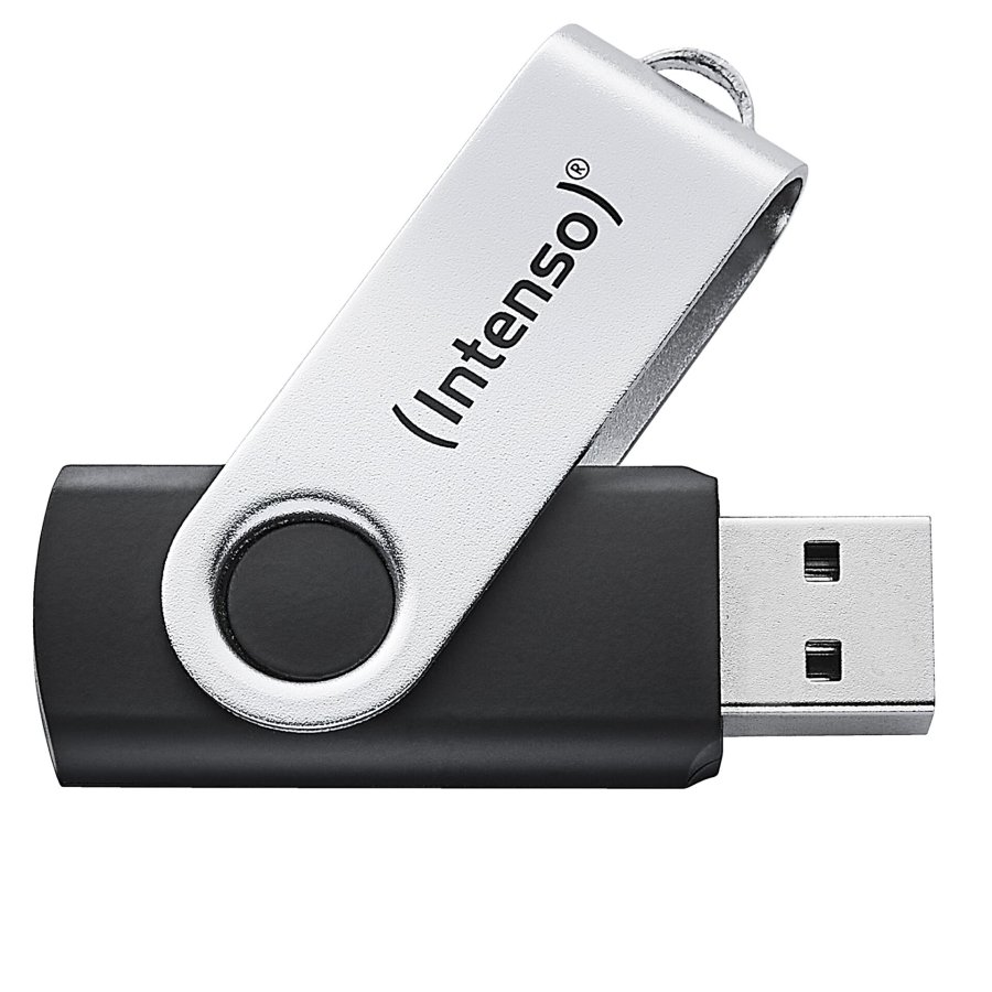 Intenso Office Line        128GB USB Stick 3.2  silber-schwarz #1