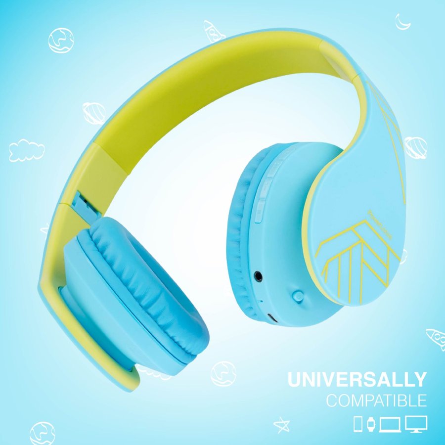 PowerLocus P2 Kids Headphones blue/green #5