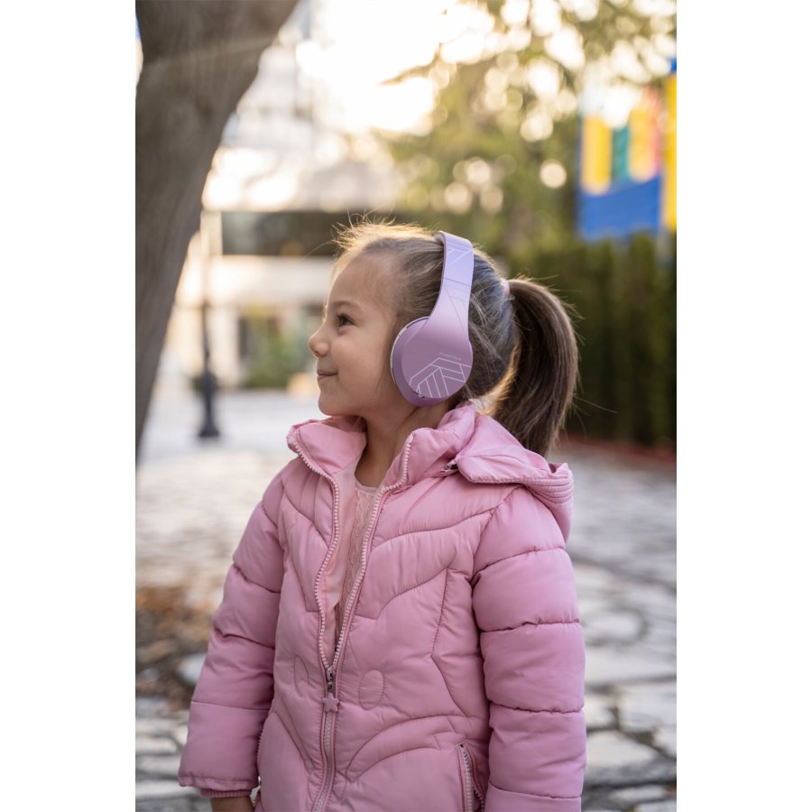 PowerLocus P2 Kids Headphones purple/white #10